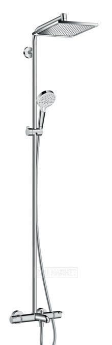 Душевая система Hansgrohe Crometta E 240 1jet Showerpipe (27298000)