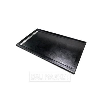 Душевой поддон WeltWasser WW TRS 14090 STONE-BL 140×90 черный с сифоном (10000004384)