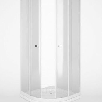 Душевой уголок Метакам Classic 80х80 см прозрачное стекло (30879_15984)