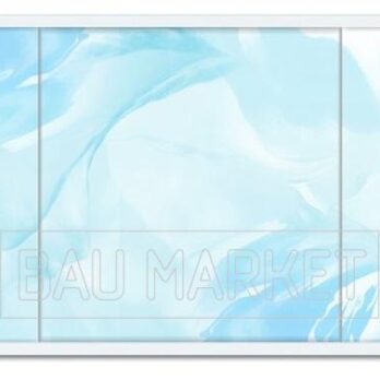 Экран для ванны Метакам Премиум А 148 см голубой (30963_16131)