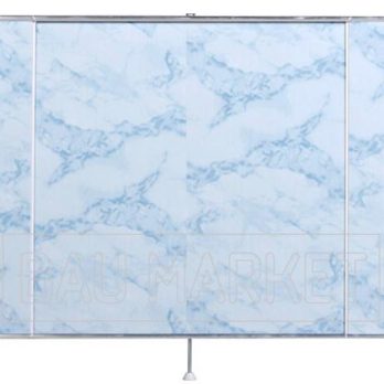 Экран для ванны Oda “Универсал” 150х50 см (светло-голубой мрамор) (ЭС 150-50 УГ)