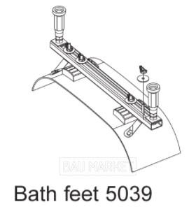 Eurowa Ножки для ванны EUROWA, модель 5039