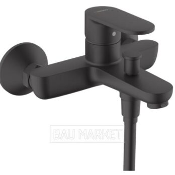 Смеситель для ванны и душа Hansgrohe Vernis Bl, ВМ матовый черный (71440670)