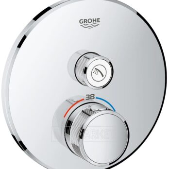 Смеситель скрытого монтажа Grohe Grohtherm SmartControl с термостатом (29118000)