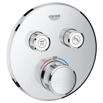 Смеситель скрытого монтажа Grohe Grohtherm SmartControl с термостатом (29119000)