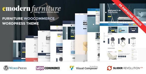 VG Emodern – Furniture Theme with 9 HomePages